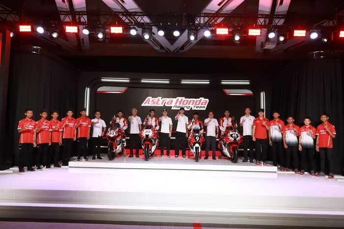 Dream Team Astra Honda siap melanjutkan D dominasi di Asia. Foto : Dok.Honda