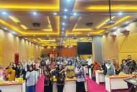 Kantor Pelayanan Pajak (KPP) Pratama Pati memberikan bimbingan teknis Coretax DJP kepada Notaris dan Pejabat Pembuat Akta Tanah (PPAT) di Hotel New Merdeka Pati, Jumat (31/1/2025). Foto : Dok.Pajak