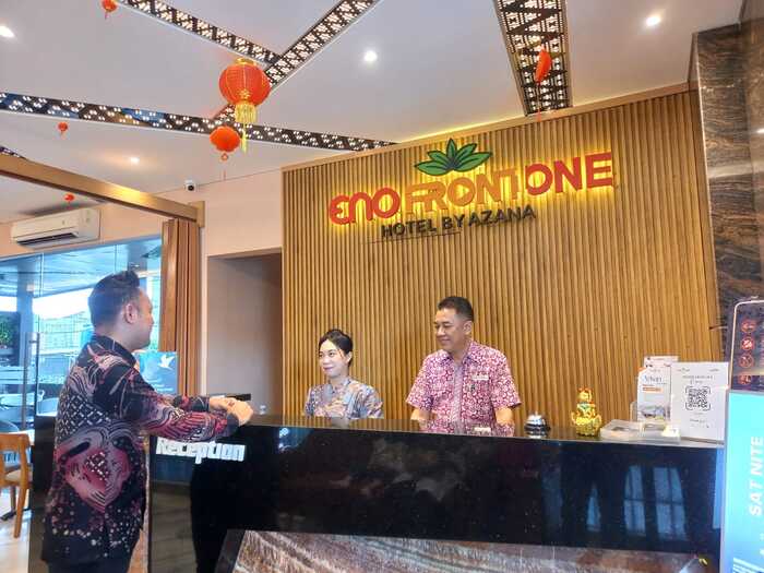 Eno Front One Hotel Semarang yang siap memanjakan dengan layanan super ramah, kamar terbaik dan fasilitasi pendukung lengkap. Foto : Dok.EnoFrontOne/metrojateng.id