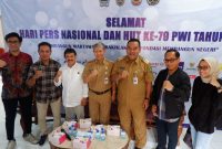 -TASYAKURAN- Tasyakuran Hari Pers Nasional (HPN) Tingkat Jateng di Gedung Pers, Semarang, Senin 10 Februari 2025. Foto : Dok.HPN/metrojateng.id
