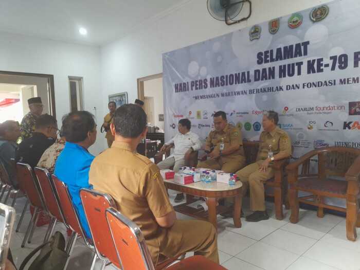 -TASYAKURAN- Tasyakuran Hari Pers Nasional (HPN) 2025 tingkat Jawa Tengah yang digelar PWI Jateng di Gedung Pers, Jalan Tri Lomba Juang No 10 Semarang, Senin 10 Februari 2025. Foto : Dok.HPN/metrojateng.id