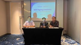 -KERJASAMA- Acara penandatangan Nota Kesepahaman (MoU) RSI Sultan Agung Semarang dengan perusahaan kecerdasan buatan (AI) terkemuka asal Korea Selatan, Maihub dan melibatkan kemitraan strategis dengan Indonesia-Korea Business Initiative (IKOBIN). Foto : Dok.RSI/metrojateng.id