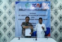 -DISKON SANTRI- PT Kereta Api Indonesia (Persero) Daerah Operasi 4 Semarang menjalin kerja sama dengan pondok pesantren di wilayah kerja Daop 4 Semarang. Foto : Dok.KAI/metrojateng.id