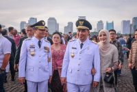 -PELANTIKAN- Ahmad Luthfi dan Taj Yasin resmi dilantik menjadi Gubernur dan Wakil Gubernur Jawa Tengah periode 2025-2030, oleh Presiden RI Prabowo Subiyanto, di Istana Kepresidenan, Jakarta, Kamis (20/2/2025). Foto : Dok.Politik/metrojateng.id