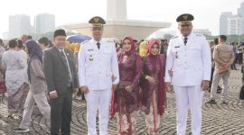 -PELANTIKAN- Witiarso Utomo resmi dilantik sebagai Bupati Jepara oleh Presiden Prabowo Subianto di Istana Merdeka, Jakarta, Kamis (20/02/2025). Foto : Dok.Politik/metrojateng.id