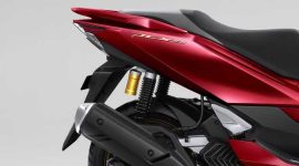 -MANUVER- Suspensi belakang sepeda motor atau shockbreaker belakang memiliki peran penting untuk kenyamanan dan kemampuan manuver. Foto : Dok.Honda/metrojateng.id