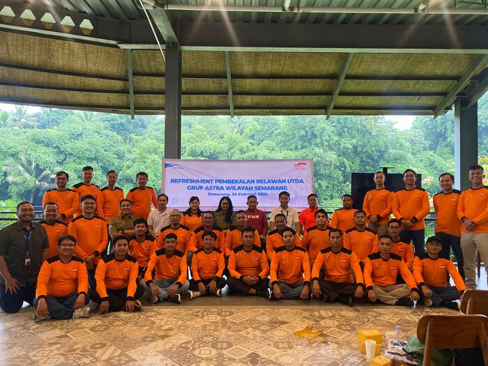 -REFRESHMENT- Sebanyak 41 orang turut serta dalam kegiatan bertajuk 'Refreshment Relawan Unit Tanggap Darurat Astra (UTDA) Grup Astra Wilayah Semarang', yang digelar Corporate Security Astra, Senin (24/2/2025), di Ruang Training Resta Pendopo 456. Foto : Dok.Astra/metrojateng.id