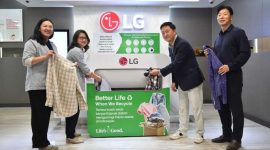 -KAMPANYE- LG memperluas kesadaran Fabric Waste lewat Kampanye 'Better Life When We Recycle'. Foto : Dok.LG/metrojateng.id