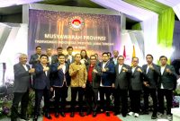 AKLAMASI - Pangdam IV/Diponegoro Mayjen TNI Deddy Suryadi  (baju batik) sebagai Ketua Umum Pengprov Taekwondo Indonesia (TI) Jawa Tengah secara aklamasi  periode 2025-2030. (Red/dik)