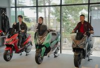 PRODUK UNGGULAN - Motor listrik Polytron, jadi pilihan masyarakat karena perfomanya yang mumpuni. (tya) 