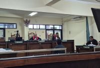 -VONIS- Terdakwa pelaku pidana bidang perpajakan berinisial HP dijatuhi vonis oleh Pengadilan Negeri Semarang melalui sidang Majelis Hakim pada tanggal 24 Februari 2025 di Semarang, Senin (24/2/2025). Foto : Dok.Pajak/metrojateng.id