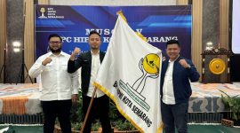 -KETUM TEPRILIH- Oldy Ardhana akhirnya terpilih menjadi Ketua Umum Himpunan Pengusaha Muda Indonesia (HIPMI) Kota Semarang untuk periode 2025 - 2028, dalam Musyawarah Cabang HIPMI Kota Semarang ke-5, yang berlangsung Selasa (4/3/2025), di Hotel OAKTREE Semarang. Foto : Dok.HIPMI/metrojateng.id