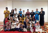 -BERBAGI BAHAGIA- Dalam semangat bulan suci Ramadan yang penuh berkah, Metro Park View Hotel Kota Lama Semarang mengadakan acara buka puasa bersama dengan anak yatim piatu dari Yayasan Panti Asuhan Tahfiz Salsabil, Kamis (6/3/2025). Foto : Dok.MetroPark/metrojateng.id