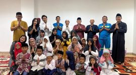 -BERBAGI BAHAGIA- Dalam semangat bulan suci Ramadan yang penuh berkah, Metro Park View Hotel Kota Lama Semarang mengadakan acara buka puasa bersama dengan anak yatim piatu dari Yayasan Panti Asuhan Tahfiz Salsabil, Kamis (6/3/2025). Foto : Dok.MetroPark/metrojateng.id