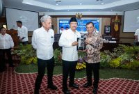 -RAKOR DAN SOSIALISASI- Pemprov Jateng gelar rapat koordinasi dan sosialisasi pembentukan sekolah rakyat di Gedung B Lantai V Pemprov Jateng, Rabu (12/03/2025). Acara tersebut dihadiri Gubernur Jateng Ahmad Luthfi, Menteri Sosial Saifullah Yusuf (Gus Ipul) dan Bupati/Wali Kota se-Jateng. Foto : Dok.Pemprov/metrojateng.id