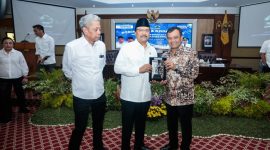 -RAKOR DAN SOSIALISASI- Pemprov Jateng gelar rapat koordinasi dan sosialisasi pembentukan sekolah rakyat di Gedung B Lantai V Pemprov Jateng, Rabu (12/03/2025). Acara tersebut dihadiri Gubernur Jateng Ahmad Luthfi, Menteri Sosial Saifullah Yusuf (Gus Ipul) dan Bupati/Wali Kota se-Jateng. Foto : Dok.Pemprov/metrojateng.id