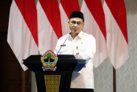 -GUS YASIN- Wakil Gubernur Jawa Tengah, Taj Yasin Maimoen (Gus Yasin) mewakili Gubernur Jawa Tengah, Ahmad Luthfi dalam acara ajang Penganugerahan CSR Award Provinsi Jawa Tengah 2024 dan Rapat Koordinasi Desa Dampingan 2025, di Gradhika Bhakti Praja komplek kantor gubernur Jateng Jl Pahlawan Semarang, Rabu (12/3/2025). Foto : Dok.Pemprov/metrojateng.id