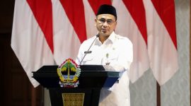 -GUS YASIN- Wakil Gubernur Jawa Tengah, Taj Yasin Maimoen (Gus Yasin) mewakili Gubernur Jawa Tengah, Ahmad Luthfi dalam acara ajang Penganugerahan CSR Award Provinsi Jawa Tengah 2024 dan Rapat Koordinasi Desa Dampingan 2025, di Gradhika Bhakti Praja komplek kantor gubernur Jateng Jl Pahlawan Semarang, Rabu (12/3/2025). Foto : Dok.Pemprov/metrojateng.id