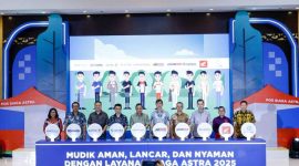-KICK OFF- Astra Siaga Lebaran 2025 kembali hadir dengan layanan bengkel siaga, pos siaga, dan armada darurat di jalur utama mudik. Foto : Dok.Astra/metrojateng.id