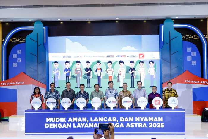 -KICK OFF- Astra Siaga Lebaran 2025 kembali hadir dengan layanan bengkel siaga, pos siaga, dan armada darurat di jalur utama mudik. Foto : Dok.Astra/metrojateng.id