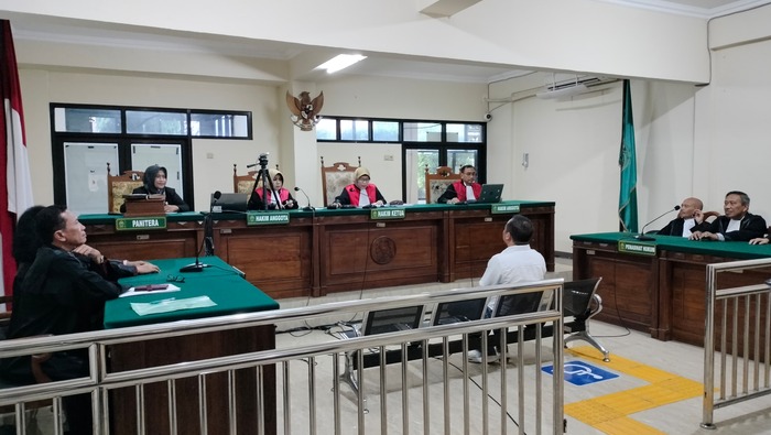 -VONIS- Pengadilan Negeri Semarang memvonis terdakwa DW yang merupakan direktur PT GBP akibat perbuatan tersangka melakukan pidana di bidang perpajakan Rabu (26/3/2025). Foto : Dok.Pajak/metrojateng.id