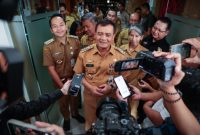 MALL PUBLIK - Gubernur Jawa Tengah Ahmad Luthfi siap mengubah Gedung Badan Koordinasi Wilayah (Bakorwil) II Surakarta menjadi mal pelayanan publik. (ist/tya)