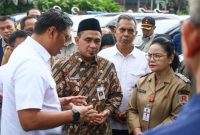APRESIASI - Wakil Gubernur Jawa Tengah Taj Yasin Maimoen mengapresiasi langkah pemerintah pusat dalam menghadirkan solusi konkret bagi masyarakat menjelang lebaran. (ist/tya)