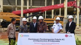 - PABRIK AC- PT LG Electronics Indonesia (LG) segera mengoperasionalkan pabrik AC nya di Indonesia. Foto : ist/metrojateng.id
