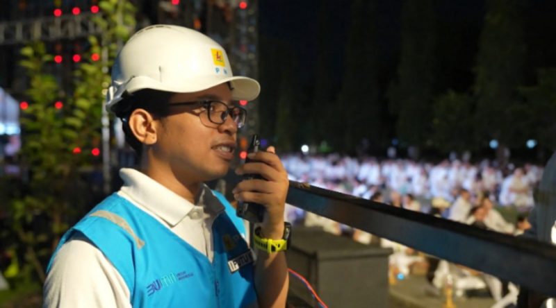 LISTRIK ANDAL - SUKSES - PLN sukses kawal keandalan listrik di moment peringatan waisaik di Candi Borobudur, Magelang. (ist/Tya)