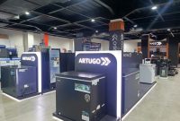 - ARTUGO - ARTUGO hadir di Depo Murah Pusat Elektronik di Kudus dengan koleksi yang lengkap dan display menarik. Foto : Dok.Humas/metrojateng.id