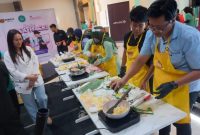 FOOD HACK- ARTUGO bersama Mamerta Semarang menggelar Food Hacks, mengolah Mie menjadi hidangan spesial. Foto : Dok.Mamerta/metrojateng.id