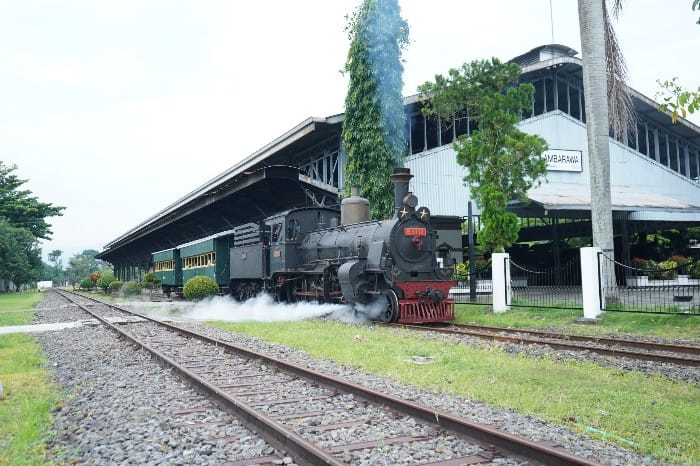 Kereta Wisata Baru Klinthing Di Museum Kereta Api Ambarawa. Foto : Dok.Humas/metrojateng.id