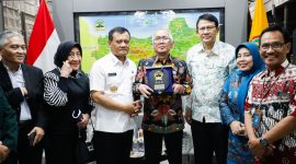 Gubernur Jateng Ahmad Luthfi saat dialog dengan pengurus Asosiasi Perguruan Tinggi Swasta Indonesia (Aptisi) Jateng, Rabu 3 September 2025.
