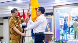 Gubernur Jawa Tengah Ahmad Luthfi mengukuhkan Forum Pengurus Karang Taruna Provinsi Jawa Tengah periode 2025-2030 di Gradhika Bhakti Praja, Senin, 8 September 2025.