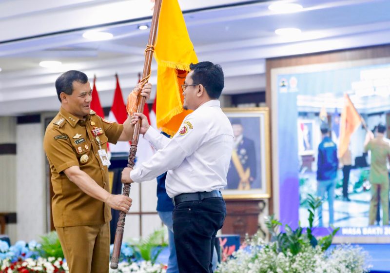 Gubernur Jawa Tengah Ahmad Luthfi mengukuhkan Forum Pengurus Karang Taruna Provinsi Jawa Tengah periode 2025-2030 di Gradhika Bhakti Praja, Senin, 8 September 2025.