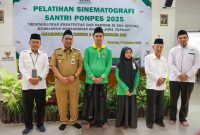 Wakil Gubernur Jawa Tengah Taj Yasin saat hadir di pelatihan sinematografi untuk santri yang digelar Badan Amil Zakat Nasional (Baznas) Jawa Tengah.
