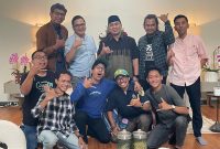 Wagub Jateng Taj Yasin Maimoen (Gus Yasin) menerima kunjungan komunitas Blok GM (Blok Gajah Mada), di rumah Dinas Wagub Semarang, Selasa 9 September 2025.