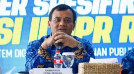 Gubernur Jateng, Ahmad Luthfi saat kunjungan kerja di Kabupaten Semarang, Rabu, 17 September 2025.
