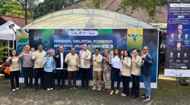 - DUKUNGAN BRI- BRI Cabang Brigjen Sudiarto Semarang turut andil dalam mendukunh Rakerda, Diklatda, dan Forbisda HIPMI Jawa Tengah 2026 di Bandungan sebagai upaya memperkuat sinergi perbankan dan pengusaha muda, Sabtu (18/4/2026). Foto : Dok.BRI/metrojateng.id