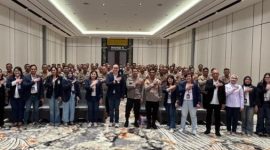 - KOLABORASI- Sebanyak kurang lebih 750 anggota Polda Jawa Tengah yang memasuki masa sebelum pensiun mengikuti kegiatan Latihan Keterampilan (Latram) hasil kolaborasi Polda Jateng bersama PT Bank Rakyat Indonesia (Persero) Tbk. Foto : Dok.BRI/metrojateng.id