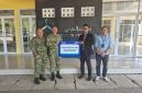 - BANTUAN BRI PEDULI- Branch Office Head BRI Semarang Patimura, Birowo Cahyo Baskoro (dua kanan), menyerahkan secara simbolis bantuan Program BRI Peduli Tanggung Jawab Sosial dan Lingkungan (TJSL) untuk renovasi Masjid At-Taqwa Lanud Jenderal Ahmad Yani Semarang kepada Komandan Lanud Jenderal Ahmad Yani, Letnan Kolonel Cpn I Gede Winarsa, S.H., M.Han., Kamis (23/7/2026). Bantuan tersebut merupakan wujud komitmen BRI dalam mendukung peningkatan fasilitas ibadah melalui program TJSL. Foto : Dok.BRI/metrojateng.id