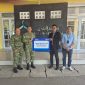 - BANTUAN BRI PEDULI- Branch Office Head BRI Semarang Patimura, Birowo Cahyo Baskoro (dua kanan), menyerahkan secara simbolis bantuan Program BRI Peduli Tanggung Jawab Sosial dan Lingkungan (TJSL) untuk renovasi Masjid At-Taqwa Lanud Jenderal Ahmad Yani Semarang kepada Komandan Lanud Jenderal Ahmad Yani, Letnan Kolonel Cpn I Gede Winarsa, S.H., M.Han., Kamis (23/7/2026). Bantuan tersebut merupakan wujud komitmen BRI dalam mendukung peningkatan fasilitas ibadah melalui program TJSL. Foto : Dok.BRI/metrojateng.id