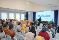 - APRESIASI NASABAH PENSIUNAN- Regional Business Support Head BRI Region 10 Semarang, Nurrohmi Handayani, membuka kegiatan Apresiasi Nasabah Pensiunan di BRI BO Semarang Pattimura. FOTO : DOK.BRI/metrojateng.id