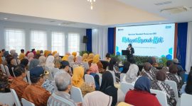 - APRESIASI NASABAH PENSIUNAN- Regional Business Support Head BRI Region 10 Semarang, Nurrohmi Handayani, membuka kegiatan Apresiasi Nasabah Pensiunan di BRI BO Semarang Pattimura. FOTO : DOK.BRI/metrojateng.id