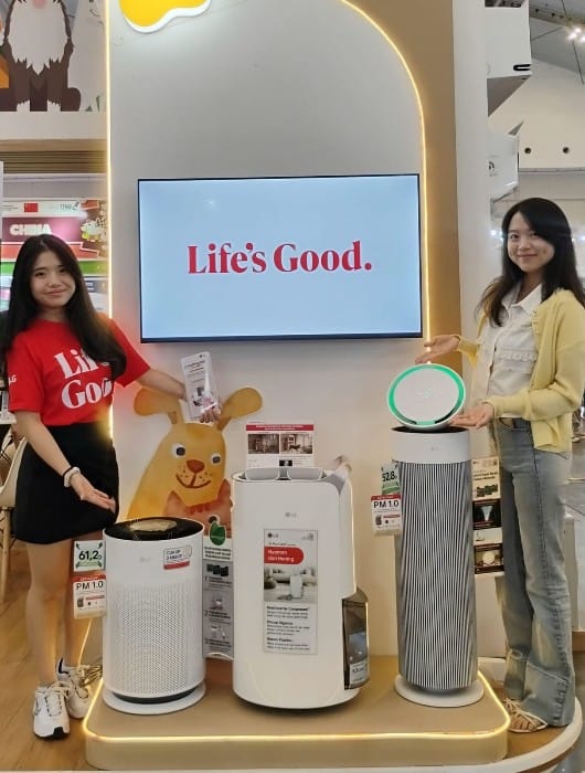 - EDUKASI KUALITAS UDARA: LG Electronics Indonesia menghadirkan berbagai solusi tata udara LG PuriCare dalam Indonesia International Pet Expo (IIPE) 2026 di ICE BSD, Tangerang. Pengunjung dapat mencoba langsung produk sekaligus mendapat edukasi mengenai pentingnya kualitas udara bagi keluarga dan hewan peliharaan. FOTO : DOK.LG ELEKTRONIK/metrojateng.id