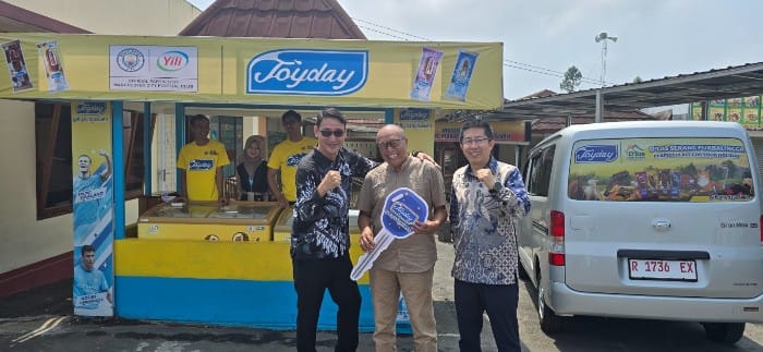 Perwakilan distributor bersama mitra wisata penerima apresiasi program Joyday di Jawa Tengah. Foto : Dok.YILI/metrojateng.id