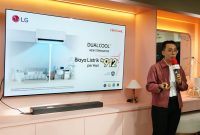 LG DUALCOOL Inverter New Terminator model K05NVA (1/2 PK) mengandalkan teknologi Dual Inverter Compressor™ dan Watt Control untuk mendukung efisiensi penggunaan listrik. FOTO: DOK LG/METROJATENG.ID