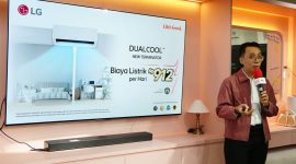 LG DUALCOOL Inverter New Terminator model K05NVA (1/2 PK) mengandalkan teknologi Dual Inverter Compressor™ dan Watt Control untuk mendukung efisiensi penggunaan listrik. FOTO: DOK LG/METROJATENG.ID