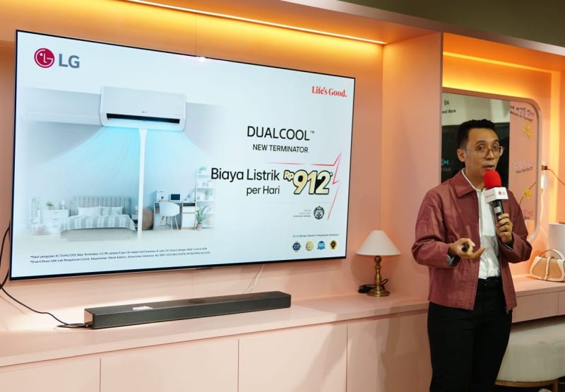 LG DUALCOOL Inverter New Terminator model K05NVA (1/2 PK) mengandalkan teknologi Dual Inverter Compressor™ dan Watt Control untuk mendukung efisiensi penggunaan listrik. FOTO: DOK LG/METROJATENG.ID