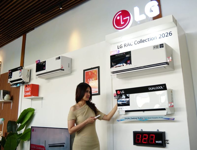 - AC TERBARU- LG Electronics Indonesia meluncurkan rangkaian AC terbaru berteknologi AI dan hemat energi untuk memenuhi kebutuhan pendinginan masyarakat Indonesia. Foto : Dok.LG/metrojateng.id
